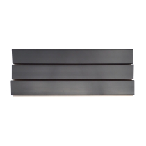 RADIANT - 6X16 WAVE, BLACK, MATTE